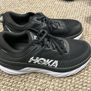 Men’s Hoka 10.5 Black / White Excellent